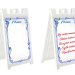 Dry Erase Signicade A-Frame