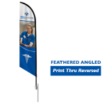 Feather Angled Flag (X-Large)