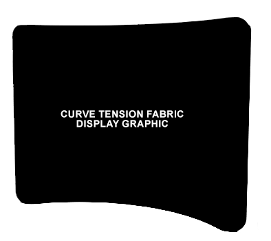 Curve Tension Fabric Display-Graphic