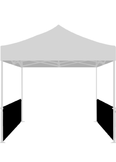 Event Tent-Half wall