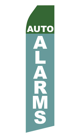 Auto Alarms Econo Stock Flag