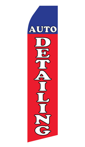 Auto Detailing Econo Stock Flag