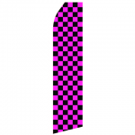 Black Magenta Econo Stock Flag