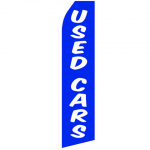 Blue Used Cars Econo Stock Flag