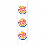 Burger King Logo Econo Stock Flag