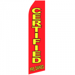 Certified Pre Owned Econo Stock Flag