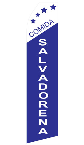 Comida Salvadorena Econo Stock Flag