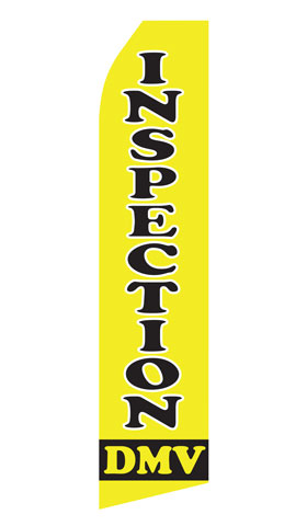 DMV Inspection Econo Stock Flag