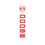 Dodge Logo Econo Stock Flag