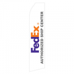 FedEx Authorized Ship Center Econo Stock Flag