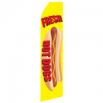 Fresh Hot Dogs Econo Stock Flag