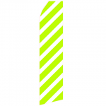 Green Slash Econo Stock Flag