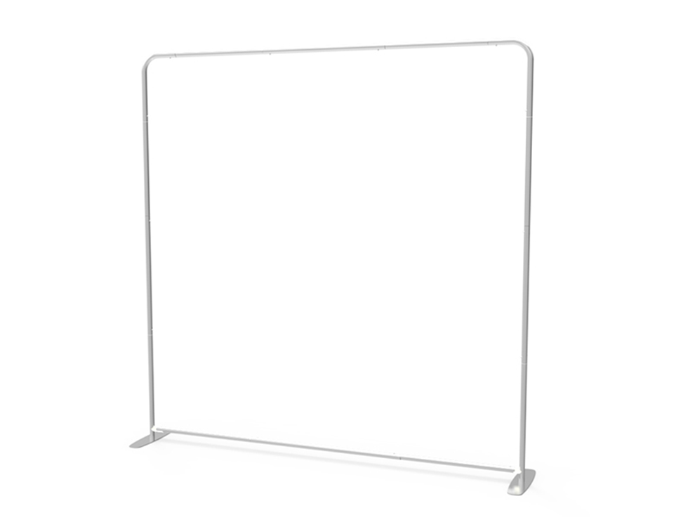 10ft Straight Tension Fabric Display (Hardware Only) - B2 Displays
