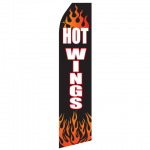 Hot Wings Econo Stock Flag