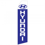 Hyundai Logo Econo Stock Flag