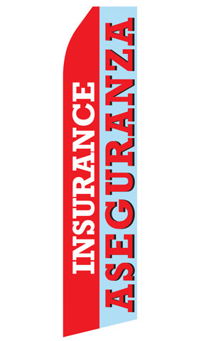 Insurance Aseguranza Econo Stock Flag