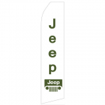 Jeep Logo Econo Stock Flag