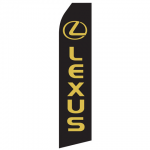 Lexus Logo Econo Stock Flag