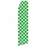 Light Green Grid Econo Stock Flag