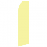 Light Yellow Econo Stock Flag