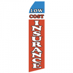 Low Cost Insurance Econo Stock Flag