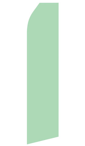 Mint Green Econo Stock Flag