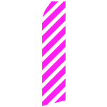 Magenta Stripe Econo Stock Flag