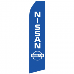 Nissan Logo Econo Stock Flag