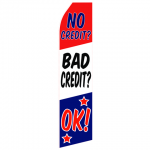 No Credit OK Econo Stock Flag