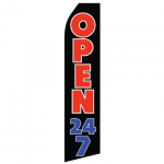 Open 24-7 Econo Stock Flag