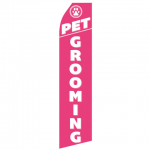 Pet Grooming Econo Stock Flag