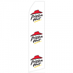 Pizza Hut Logo Econo Stock Flag