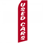 Red Used Car Econo Flag