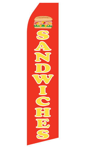 Sandwiches Econo Stock Flag