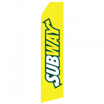 Subway Sandwiches Logo Econo Stock Flag