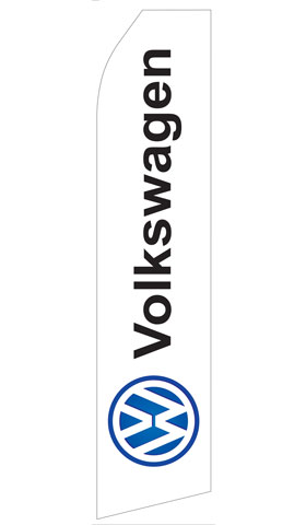 Volkswagen Logo Econo Stock Flag