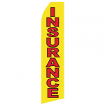 Yellow Insurance Econo Stock Flag