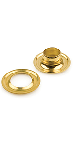 #2 Self Piercing Brass Grommets (Stimpson)