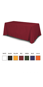 Solid Color Table Throws