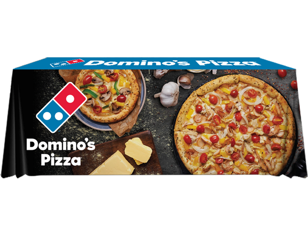 Domino’s Pizza 6ft Fitted Table Cover