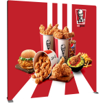 KFC Straight Tension Fabric Display