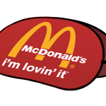 Mc Donald's Jelly Bean A-Frame Popup Banner