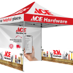 Ace Hardware 10' X 10' Pop-Up Event Tent 2