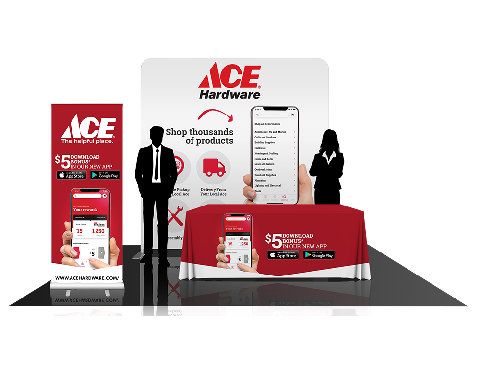 Ace Hardware Indoor Event Promotional Package B2 Displays