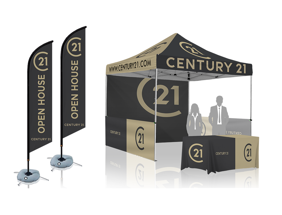 Century 21 Outdoor Event Promotional Package - B2 Displays
