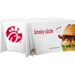 Chick-Fil-A 6ft Fitted Table Cover