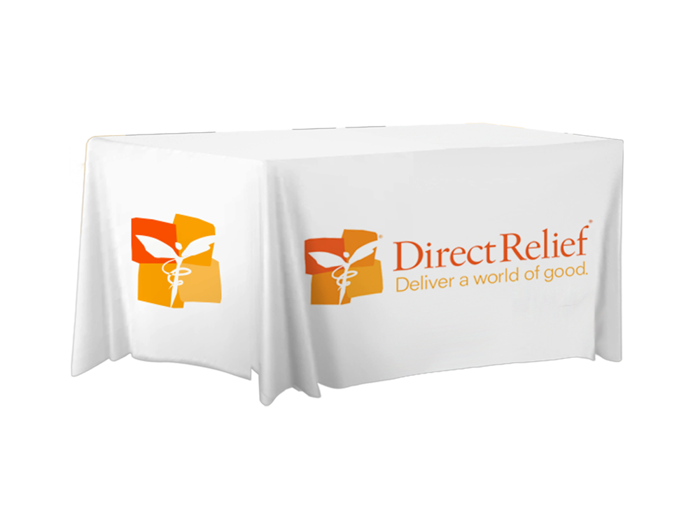 Direct Relief 6ft Fitted Table Cover