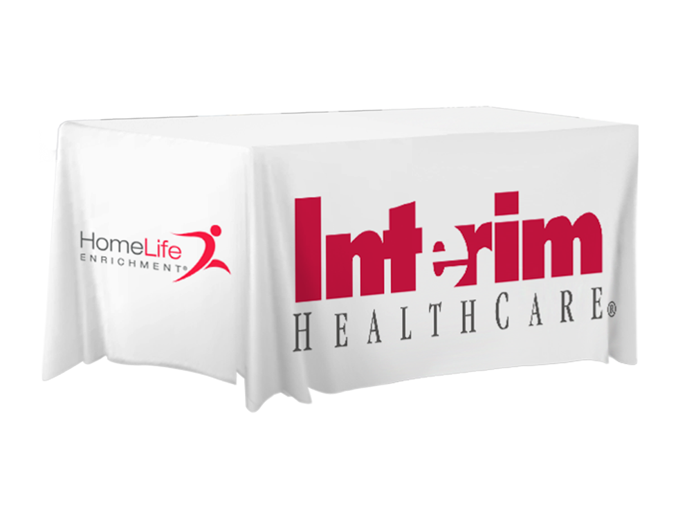 Interim HealthCare 6ft Fitted Table Cover