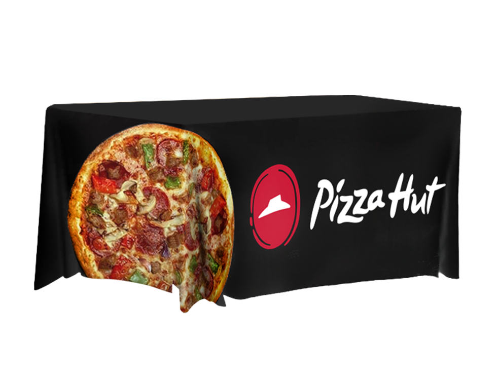 Pizza Hut 6ft Fitted Table Cover