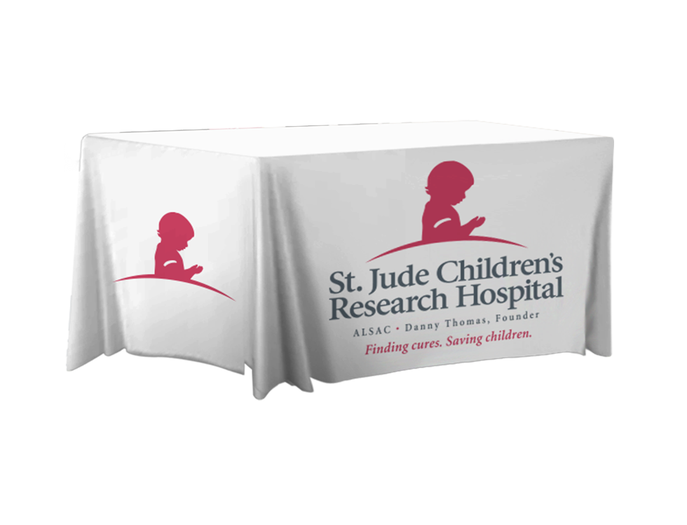 St. Jude Children’s Research Hospital 6ft Fitted Table Cover